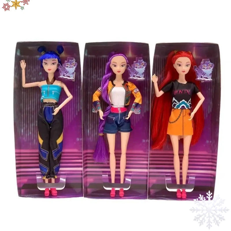 2025 Doll Toys Kpop Demon Hunters Action Figure Toy Rumi Mira Zoey Beautiful Princess Baby Girl Dolls Plastic DIY Toy for Girls
2025 Doll Toys Kpop Demon Hunters Action Figure Toy Rumi Mira Zoey Beautiful Princess Baby Girl Dolls Plastic DIY Toy for Girls
