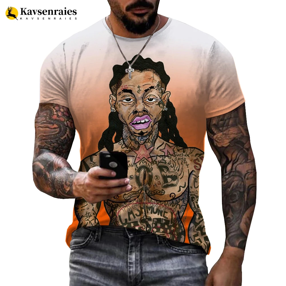 Lil Wayn Men/Women T-Shirt Lil Wayne 3D Print T-shirt Fashion Short Sleeve Tee Summer Breathable Tees Simple Style Tees Tops 6XL
Lil Wayn Men/Women T-Shirt Lil Wayne 3D Print T-shirt Fashion Short Sleeve Tee Summer Breathable Tees Simple Style Tees Tops 6XL