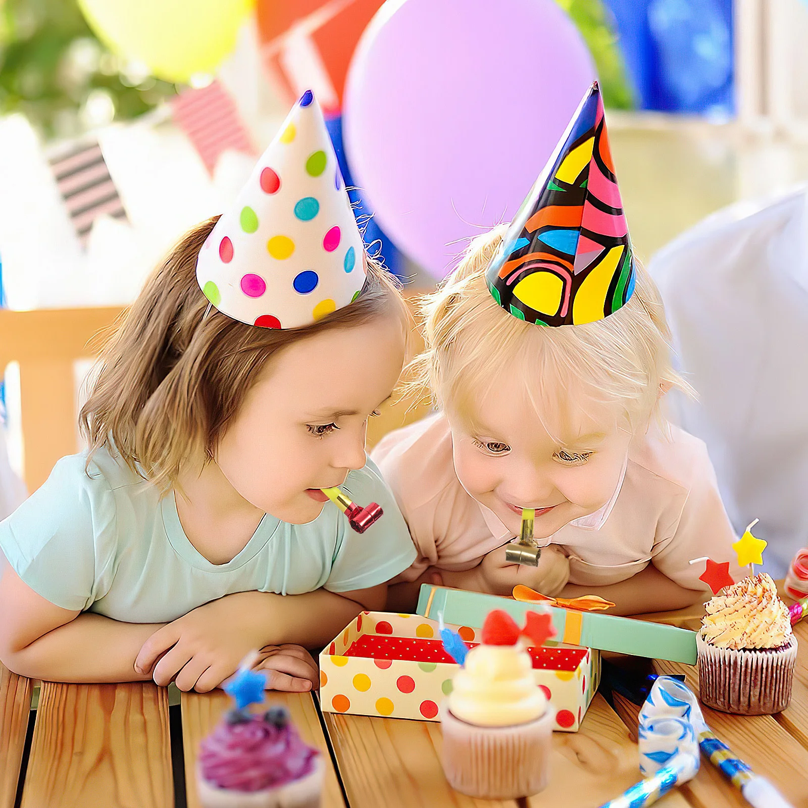 20pcs Kids Whistle Noise Maker Portable Blowouts Party Favors For Birthday Christmas Wedding Party Novelty Blowing Tool
20pcs Kids Whistle Noise Maker Portable Blowouts Party Favors For Birthday Christmas Wedding Party Novelty Blowing Tool