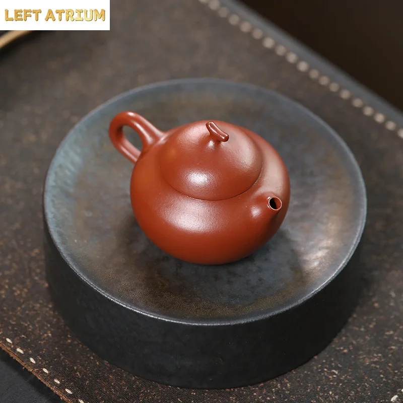 100ml Chinese Yixing Purple Clay Teapots Handmade Small Capacity Tea Pot Beauty Tea Infuser Kettle Zisha Tea Set Customized
100ml Chinese Yixing Purple Clay Teapots Handmade Small Capacity Tea Pot Beauty Tea Infuser Kettle Zisha Tea Set Customized