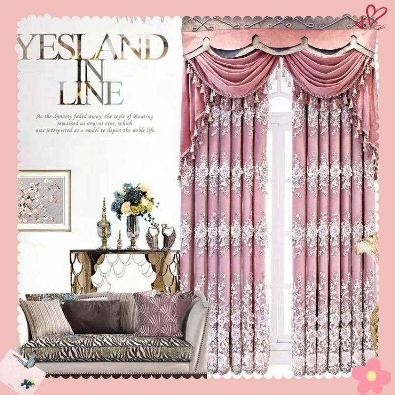 Custom Size European Luxury Curtains for Living Room Bedroom Embroidered Tulle Curtain Hotel Luxury Home Fashion White Tulle
Custom Size European Luxury Curtains for Living Room Bedroom Embroidered Tulle Curtain Hotel Luxury Home Fashion White Tulle