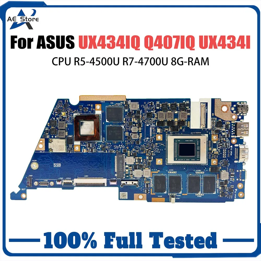 Для ASUS ZenBook Q407IQ UX434 UX434I UX434IQ материнская плата ноутбука процессор i3 i5 i7 8 ГБ 16 ГБ ОЗУ оригинальное качество 100% протестировано
Для ASUS ZenBook Q407IQ UX434 UX434I UX434IQ материнская плата ноутбука процессор i3 i5 i7 8 ГБ 16 ГБ ОЗУ оригинальное качество 100% протестировано