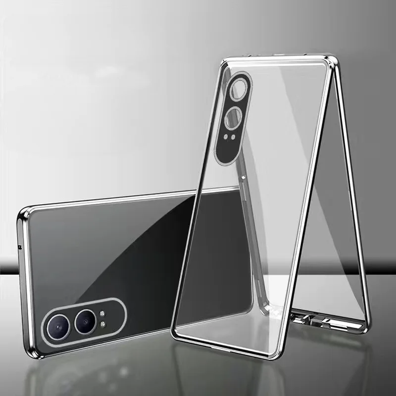 For Oneplus Nord CE 4 Lite Magnetic Metal Frame Double Sided Transparent Tempered Glass Back Cover for 1+nord CE4 Lite Shell
For Oneplus Nord CE 4 Lite Magnetic Metal Frame Double Sided Transparent Tempered Glass Back Cover for 1+nord CE4 Lite Shell