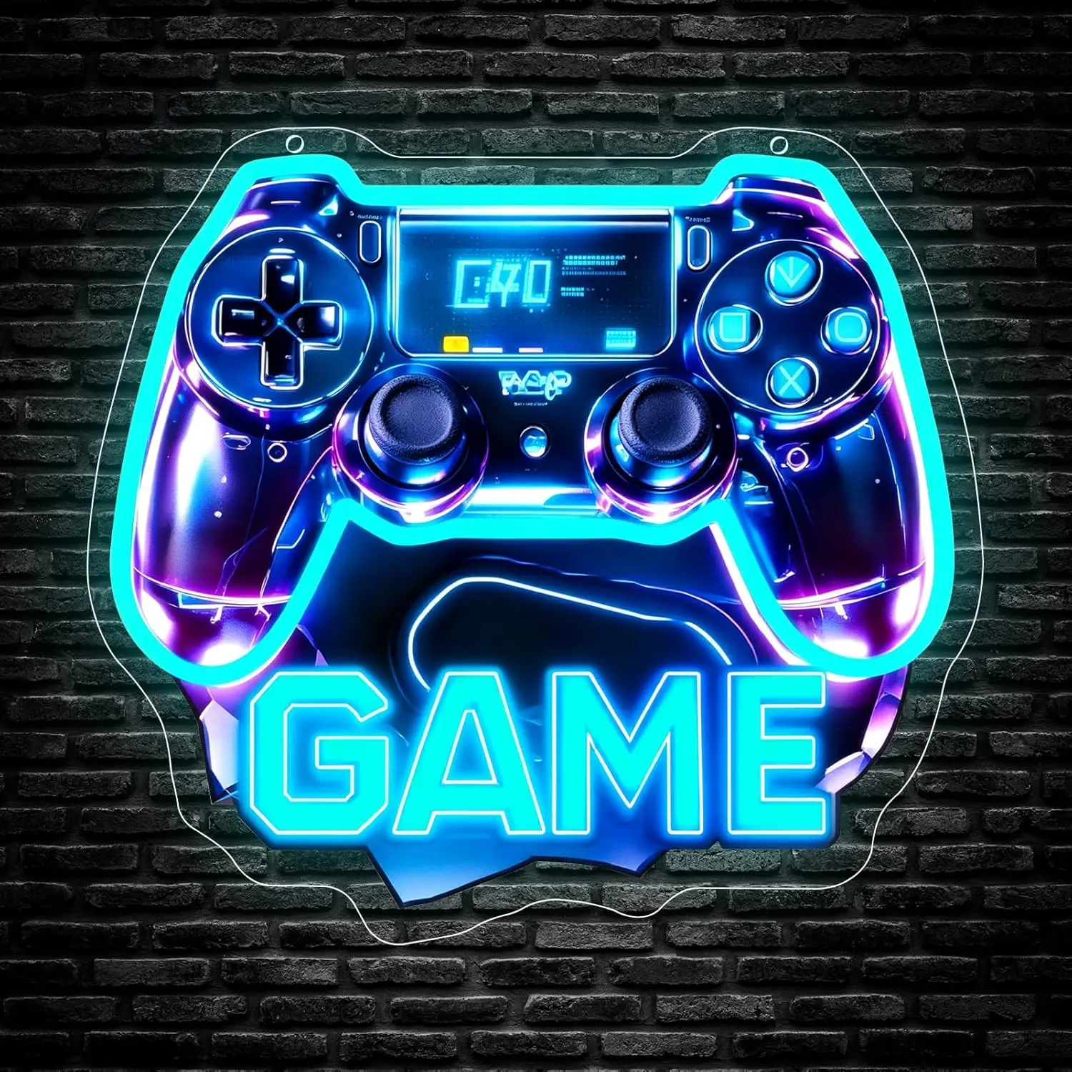  Game Controller Neon Sign, 3D Breakthrough Wall LED Gaming Light, Gaming Room Bar Bedroom Aesthetic Decortion Birthday Gift
Game Controller Neon Sign, 3D Breakthrough Wall LED Gaming Light, Gaming Room Bar Bedroom Aesthetic Decortion Birthday Gift