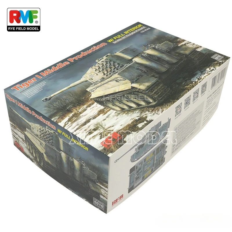 Наборы для сборки моделей Ryefield 1/35 RM-5010 Tiger 1, тяжелый танк среднего типа, полная внутренняя структура для военной игрушечной модели, хобби
Наборы для сборки моделей Ryefield 1/35 RM-5010 Tiger 1, тяжелый танк среднего типа, полная внутренняя структура для военной игрушечной модели, хобби