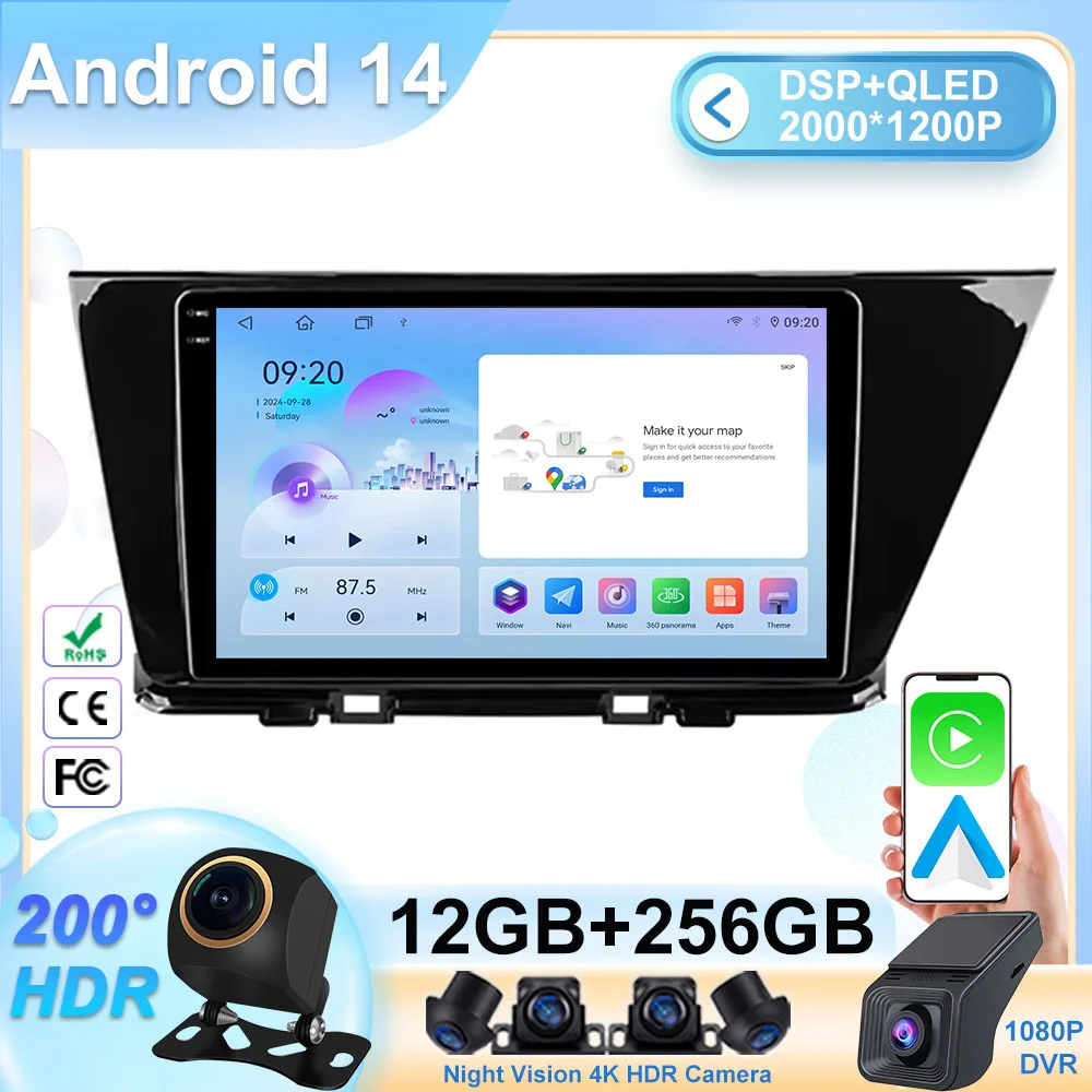 Car Android For Kia Niro DE 2016 - 2019 Auto Radio Stereo Carplay Multimedia Player GPS Navigation QLED WIFI No 2din DVD QLED BT
Car Android For Kia Niro DE 2016 - 2019 Auto Radio Stereo Carplay Multimedia Player GPS Navigation QLED WIFI No 2din DVD QLED BT