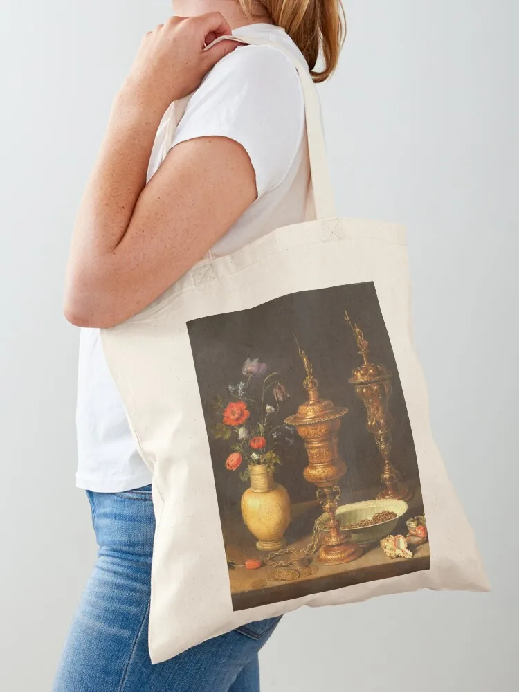 Still Life with Flowers and Gold Cups of Honor - Clara Peeters Tote Bag personalized tote sacs de shopping women bag
Still Life with Flowers and Gold Cups of Honor - Clara Peeters Tote Bag personalized tote sacs de shopping women bag