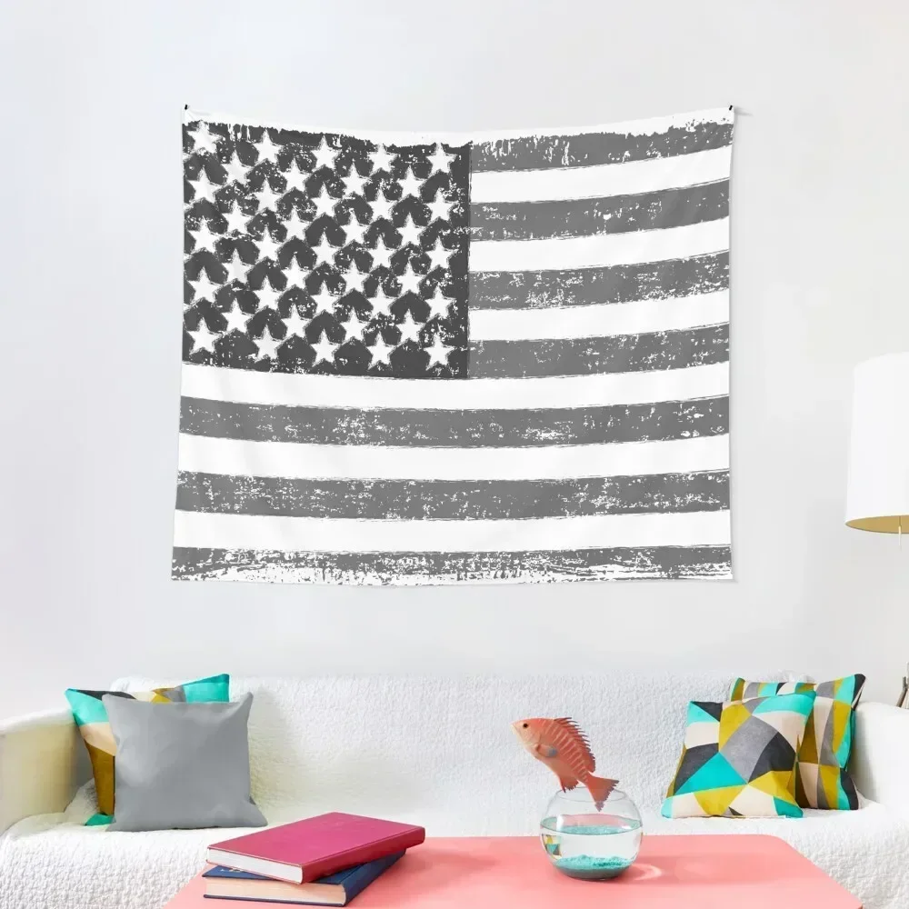 American Flag - Black And White USA Vintage Retro Style Tapestry Decoration Bedroom Room Decorations Decor Home Tapestry
American Flag - Black And White USA Vintage Retro Style Tapestry Decoration Bedroom Room Decorations Decor Home Tapestry