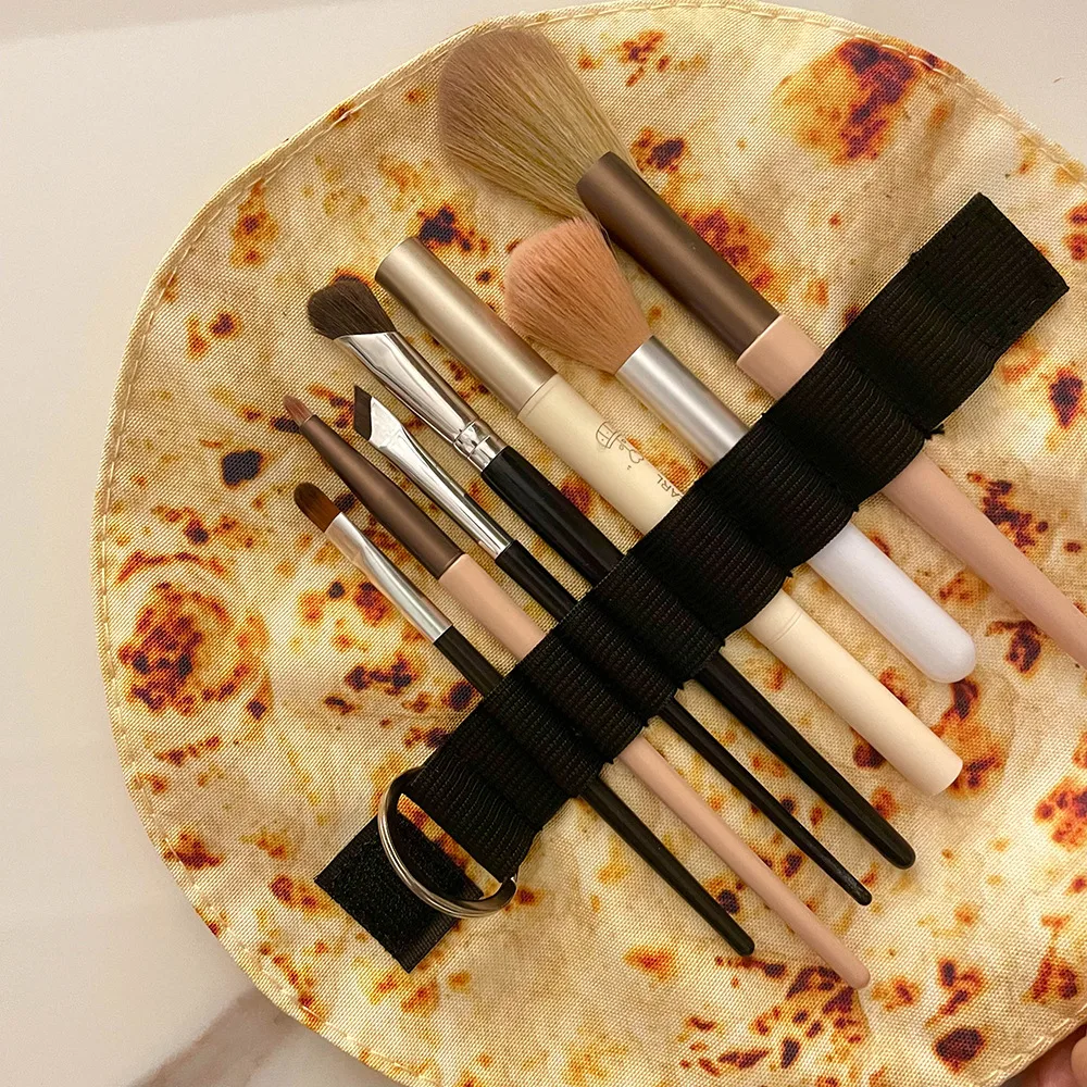 Roti Chapati Stylish Pencil Bag Case with Funny Pancake Taco Shape and Large Capacity for Stationery Art Makeup and Writing Tool
Roti Chapati Stylish Pencil Bag Case with Funny Pancake Taco Shape and Large Capacity for Stationery Art Makeup and Writing Tool