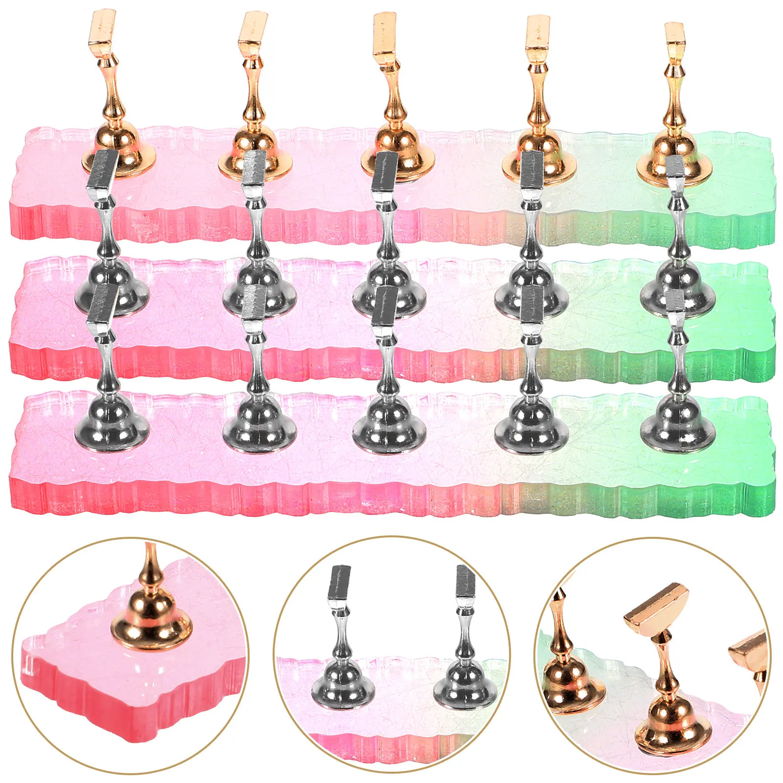3Sets Nail Holder Fake Nails Practice Stand Press on Nail Display Stand Professional Manicure Tool Press on Nails Holder
3Sets Nail Holder Fake Nails Practice Stand Press on Nail Display Stand Professional Manicure Tool Press on Nails Holder