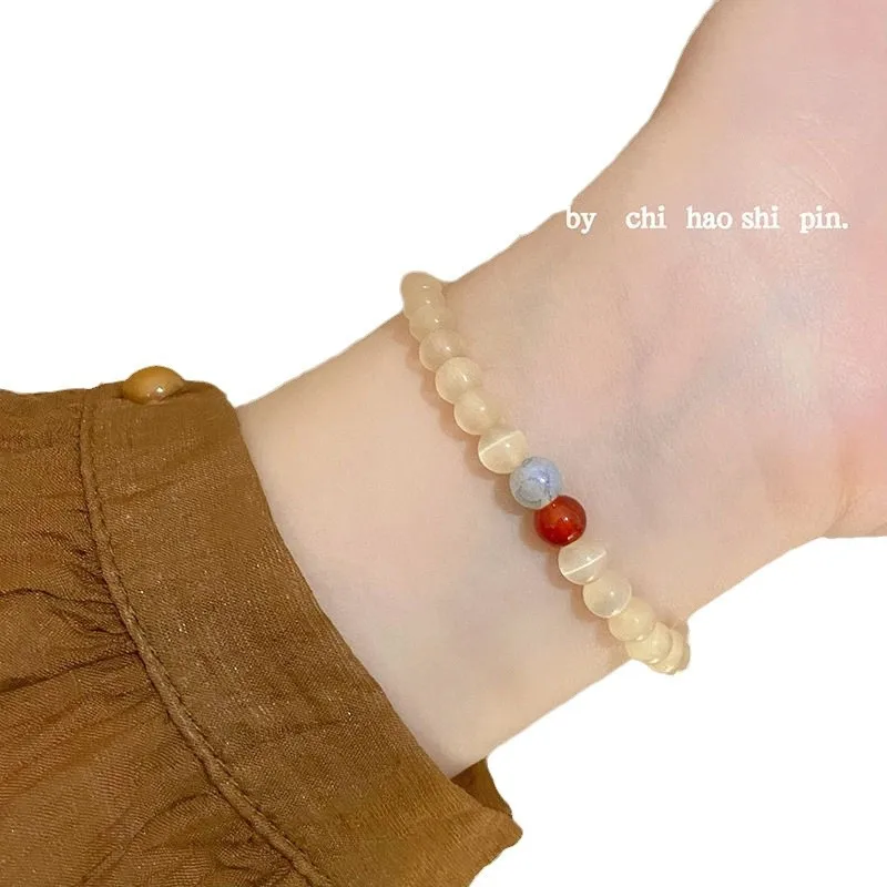 Gentle Cat Eye Stone Beaded Bracelet Niche Design Elegant High End Stylish Minimalist Versatile Bracelet Gifts
Gentle Cat Eye Stone Beaded Bracelet Niche Design Elegant High End Stylish Minimalist Versatile Bracelet Gifts