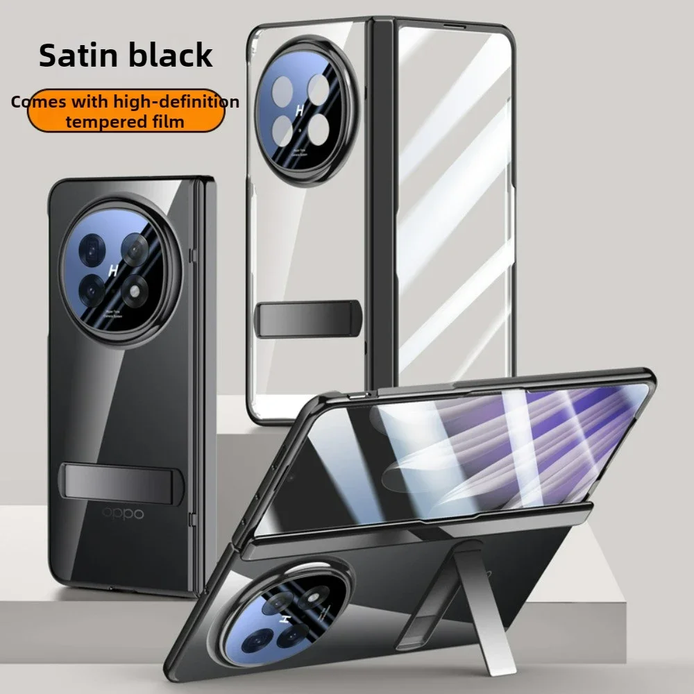 Luxury For OPPO Find N5 Case Electroplated Transparent Folding Hinge with Bracket Tempered Film Lens Protection Cover Accessory
Luxury For OPPO Find N5 Case Electroplated Transparent Folding Hinge with Bracket Tempered Film Lens Protection Cover Accessory