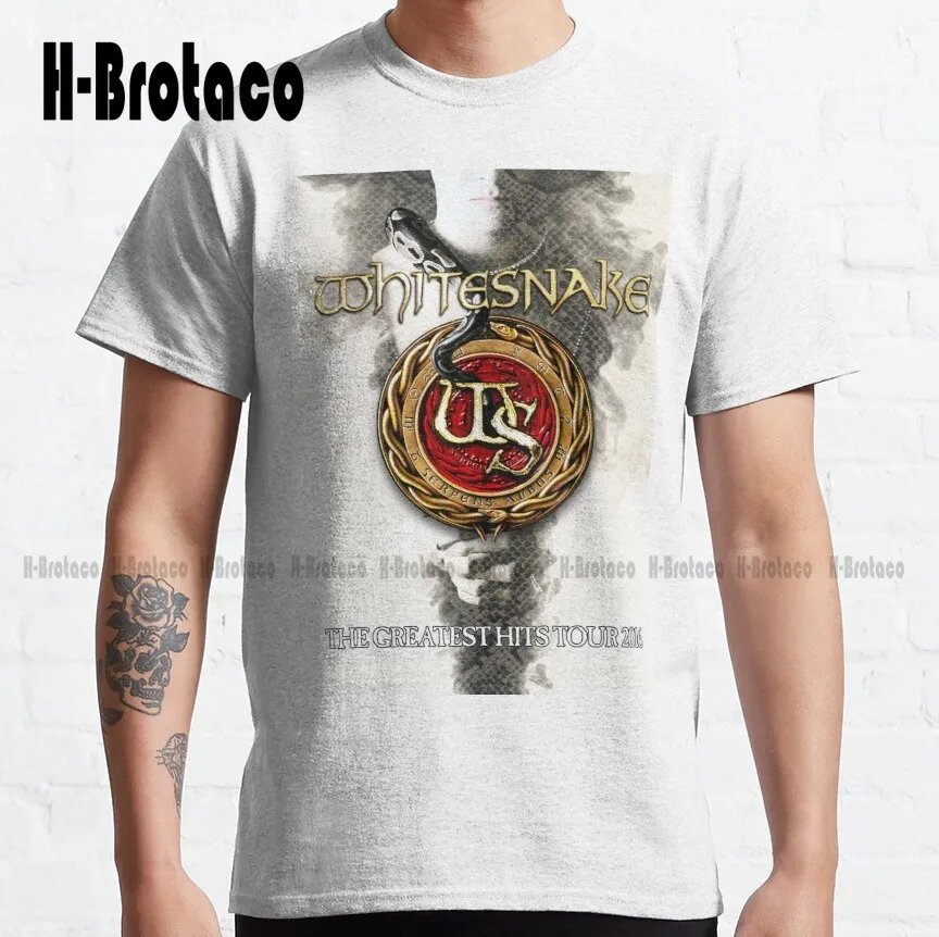 Классическая футболка Whitesnake The Greatest Hit Tour 2016, хлопковая уличная простая винтажная Повседневная футболка в стиле ретро
Классическая футболка Whitesnake The Greatest Hit Tour 2016, хлопковая уличная простая винтажная Повседневная футболка в стиле ретро