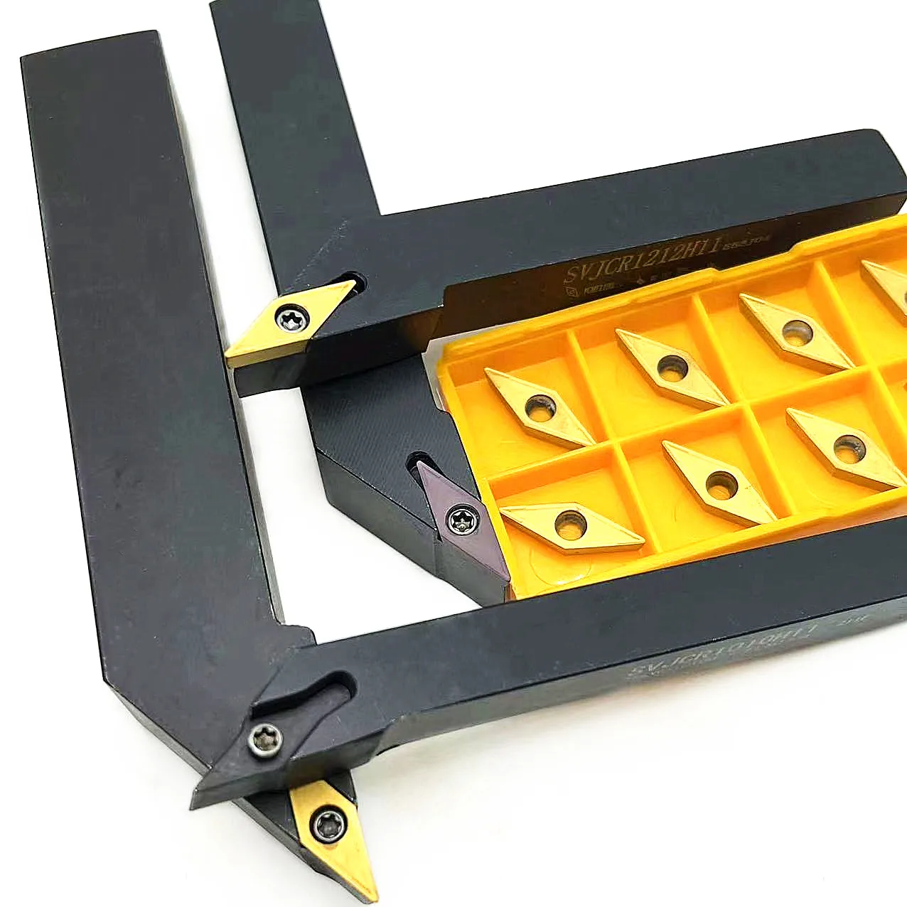 High Quality VCMT110304 VP15TF for SVJCR1010H11 SVJCL1010H11 CNC Lathe Metal Cutter Tool External Turning Tool Holder VCMT
High Quality VCMT110304 VP15TF for SVJCR1010H11 SVJCL1010H11 CNC Lathe Metal Cutter Tool External Turning Tool Holder VCMT