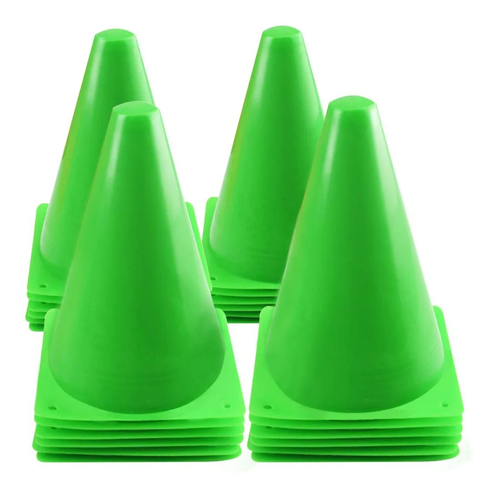 12Pcs Football Soccer Training Roadblock Plastic Cones Bright Colors Stable Stand Suitable for Outdoor Sports Roadblock Cones
12Pcs Football Soccer Training Roadblock Plastic Cones Bright Colors Stable Stand Suitable for Outdoor Sports Roadblock Cones