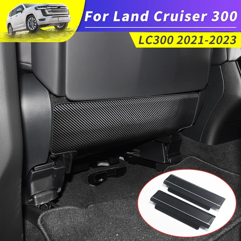 Подходит для Toyota Land Cruiser Lc300, модификация защитной пластины сидения из нержавеющей стали, 2021-2023, декоративные аксессуары
Подходит для Toyota Land Cruiser Lc300, модификация защитной пластины сидения из нержавеющей стали, 2021-2023, декоративные аксессуары
