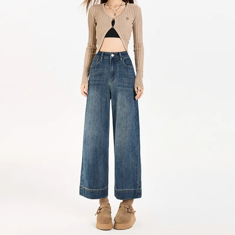 Retro High Waist Embroidered Skinny Jeans Women Elastic Denim Pants Straight Leg Crop Pants Spring Autumn New Arrival
Retro High Waist Embroidered Skinny Jeans Women Elastic Denim Pants Straight Leg Crop Pants Spring Autumn New Arrival