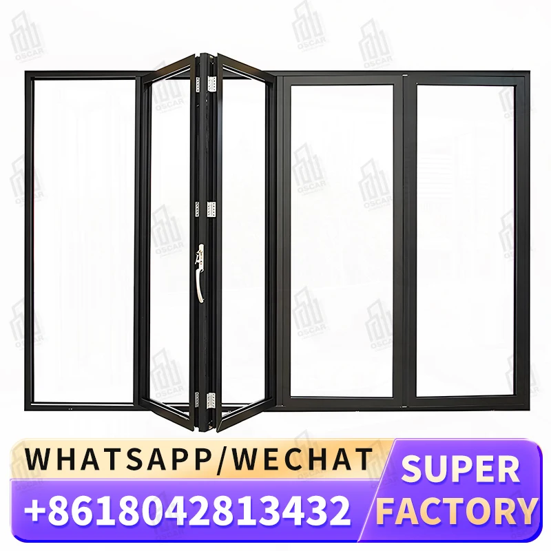 Customizable High Functioning Fold Away Windows Foldable Door for Commercial Spaces in North America Factory Direct Offer
Customizable High Functioning Fold Away Windows Foldable Door for Commercial Spaces in North America Factory Direct Offer