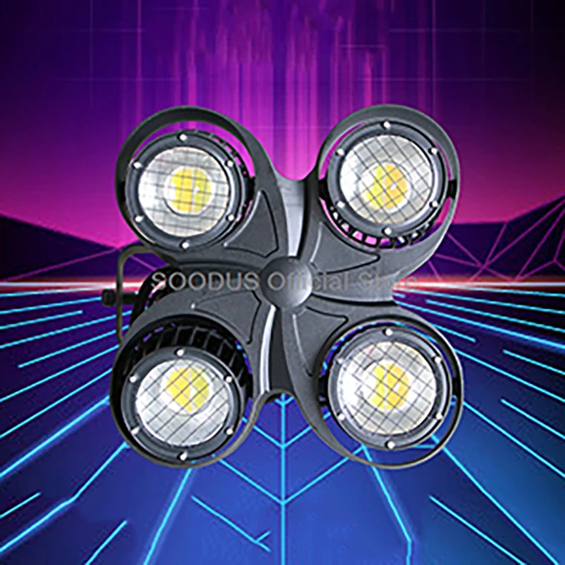 LED Stage Lights 100W*4IN1 Disco Atmosphere Light Waterproof Projection Light Warmwhite COB Surface Lamp for Exhibition Wedding
LED Stage Lights 100W*4IN1 Disco Atmosphere Light Waterproof Projection Light Warmwhite COB Surface Lamp for Exhibition Wedding