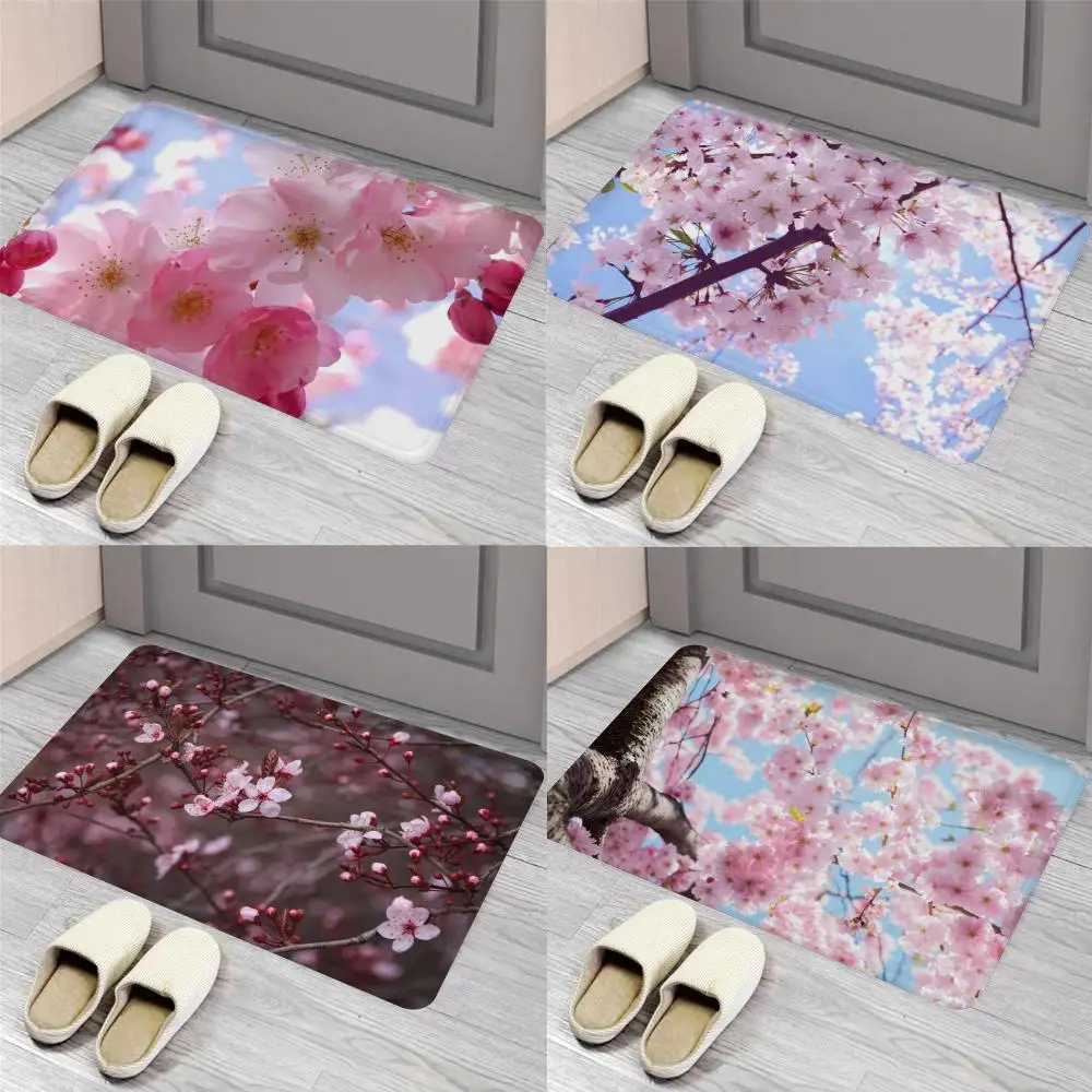 Pink Beautiful Sakura Floor Mat Entrance Door Mat Nordic Style Home Doormat Bathroom-Toilet Mats Bedroom Hotel Decor Mat
Pink Beautiful Sakura Floor Mat Entrance Door Mat Nordic Style Home Doormat Bathroom-Toilet Mats Bedroom Hotel Decor Mat