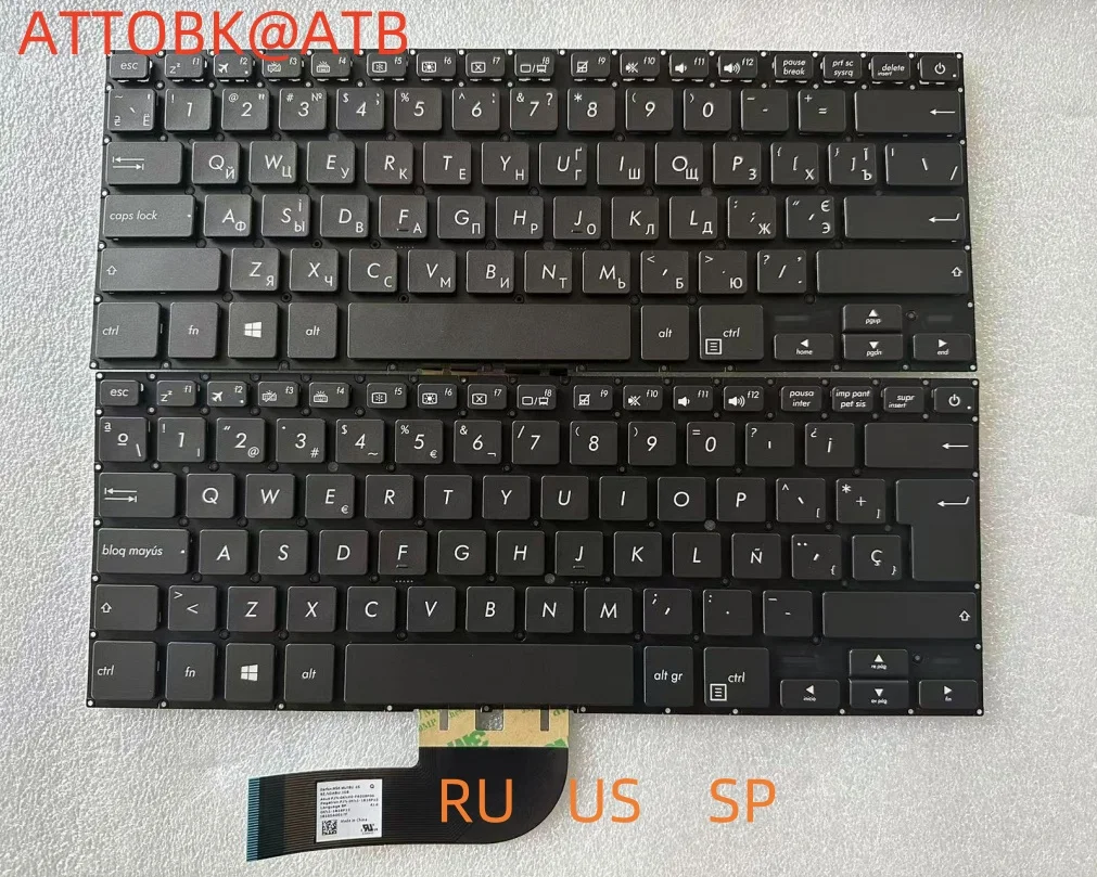 Испанская/латинская/русская/американская клавиатура для ноутбука ASUS pro B9440 B9440U B9440UA, сменная клавиатура с подсветкой
Испанская/латинская/русская/американская клавиатура для ноутбука ASUS pro B9440 B9440U B9440UA, сменная клавиатура с подсветкой