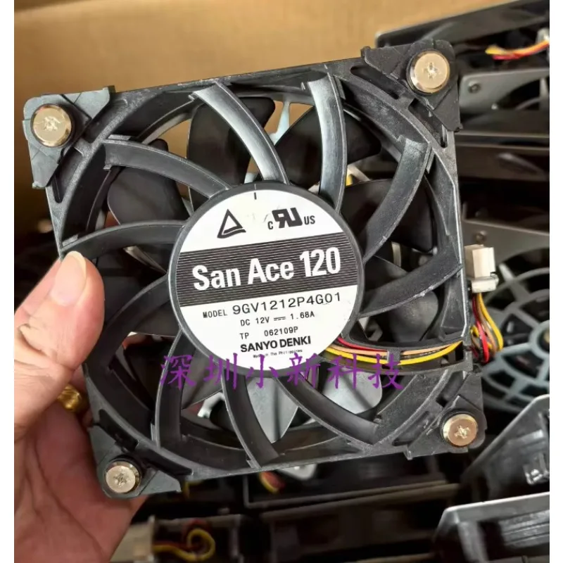 SANYO SANYO DC 12V 1.68A 120x120x25mm 4-Wire Server Cooling Fan
SANYO SANYO DC 12V 1.68A 120x120x25mm 4-Wire Server Cooling Fan