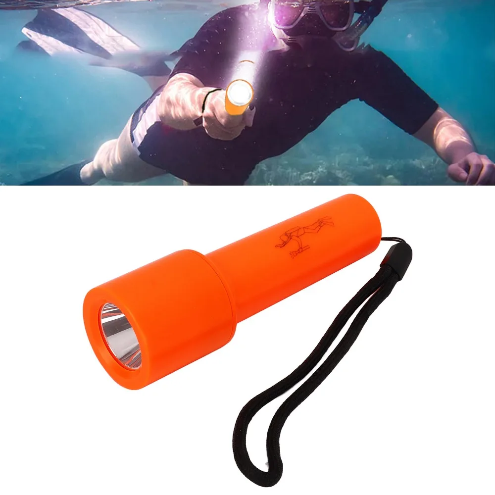 Durable ABS LED Underwater Torch IPX8 Rating Waterproof Strong Light Portable Dive Flashlight Orange Dive Light Night Fishing
Durable ABS LED Underwater Torch IPX8 Rating Waterproof Strong Light Portable Dive Flashlight Orange Dive Light Night Fishing