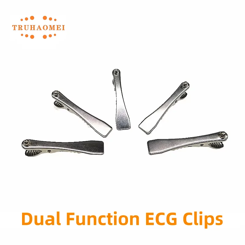 5 PCS Multi-Function Veterinary EKG Adapter Alligator Clip Clamp ECG Electrodes For ECG Cables Snap 4.0 Din 3.0 Banana 4.0
5 PCS Multi-Function Veterinary EKG Adapter Alligator Clip Clamp ECG Electrodes For ECG Cables Snap 4.0 Din 3.0 Banana 4.0