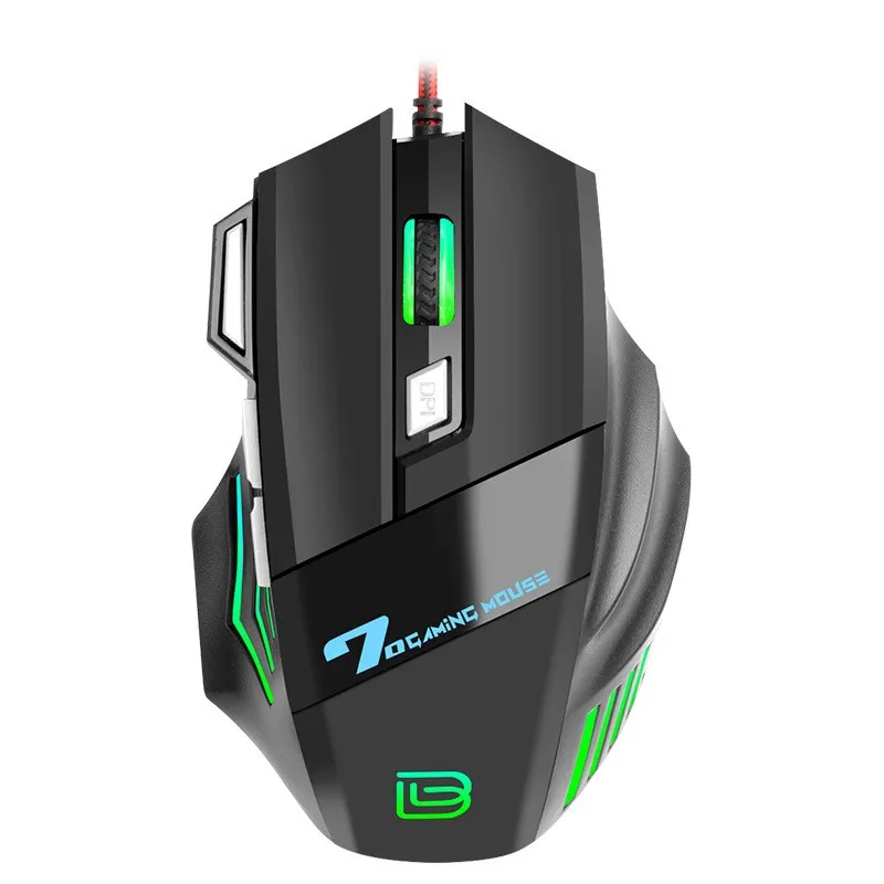 BAJEAL game G5 luminous electronic competition large mouse USB mouse 7D firepower key mechanical European and American HOT wired
BAJEAL game G5 luminous electronic competition large mouse USB mouse 7D firepower key mechanical European and American HOT wired