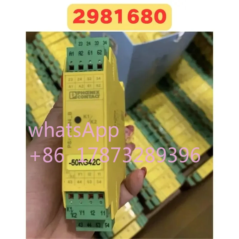 Б/у реле безопасности 2981680 PSR-SPP-24DC/URM4/4X1/2X2/B Нормальная функция протестирована в порядке
Б/у реле безопасности 2981680 PSR-SPP-24DC/URM4/4X1/2X2/B Нормальная функция протестирована в порядке