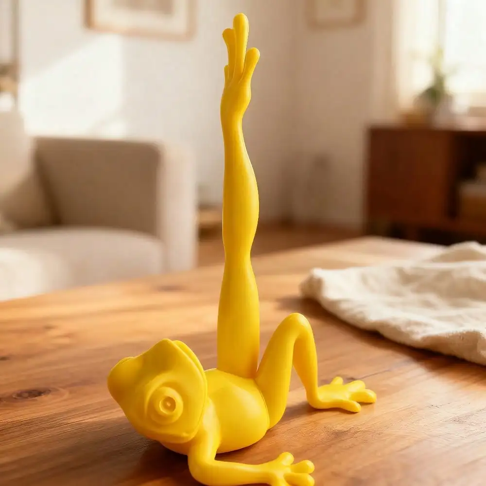 A Whimsical Frog-Shaped Toilet Paper Holder That Adds A Touch Of Playfulness To Your Bathroom Or Kitchen, Perfect For Storing Paper Towels On The Floor Or Countertop
A Whimsical Frog-Shaped Toilet Paper Holder That Adds A Touch Of Playfulness To Your Bathroom Or Kitchen, Perfect For Storing Paper Towels On The Floor Or Countertop