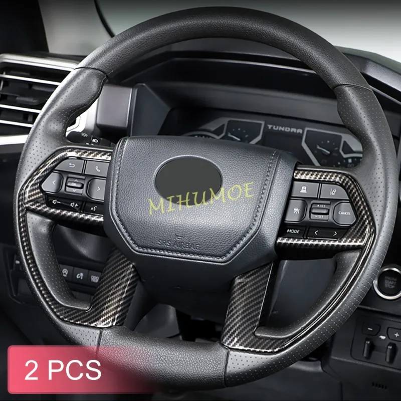 Interior Car Steering Wheel Switch Button Frame Decoration Cover Trims For Toyota Tundra Sequoia 4Runner Tacoma 2024 2025 2026
Interior Car Steering Wheel Switch Button Frame Decoration Cover Trims For Toyota Tundra Sequoia 4Runner Tacoma 2024 2025 2026