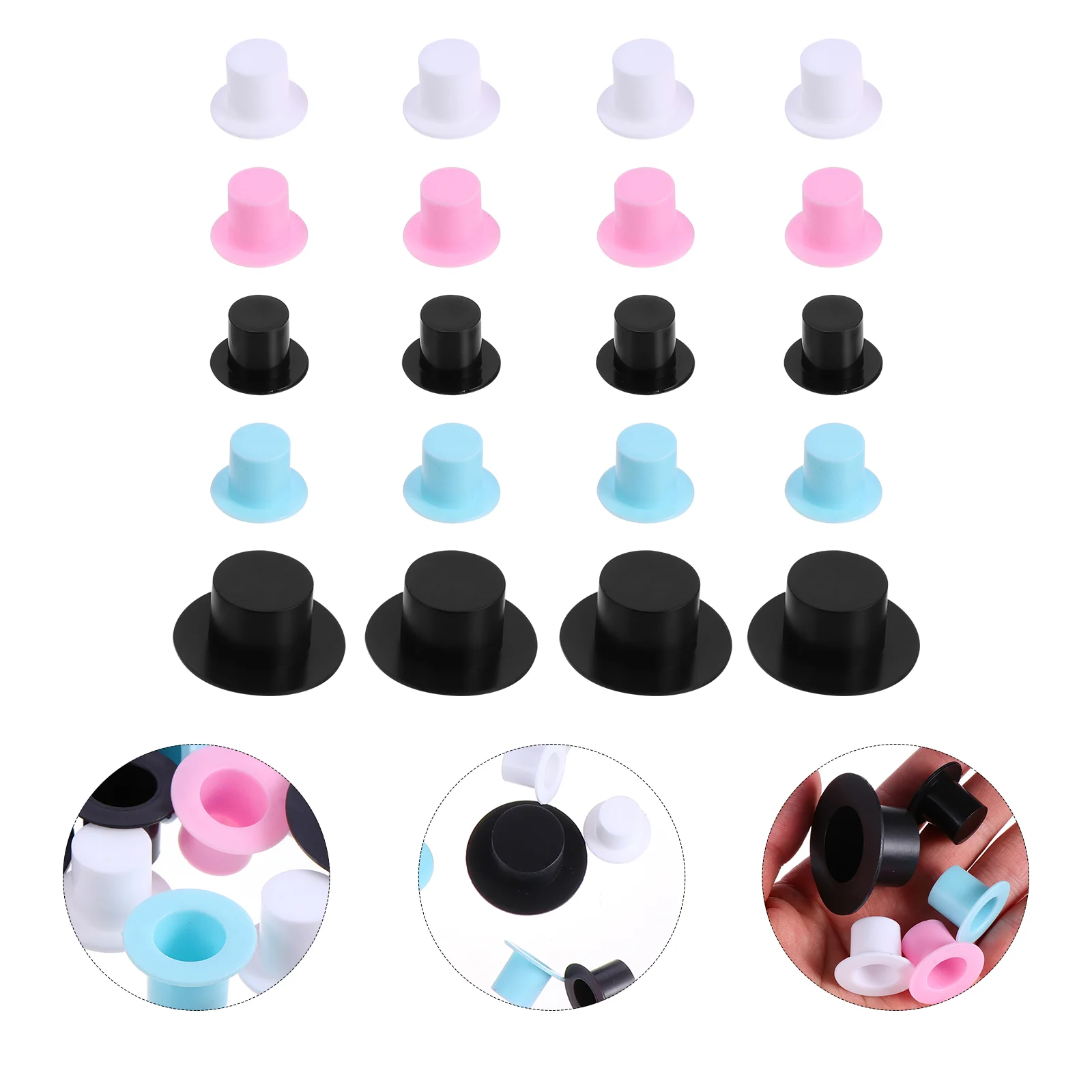 100 Pcs Santa Hat Mini Model Caps Magician Plastic House Decor Decorative Decorate Lovely Hats
100 Pcs Santa Hat Mini Model Caps Magician Plastic House Decor Decorative Decorate Lovely Hats