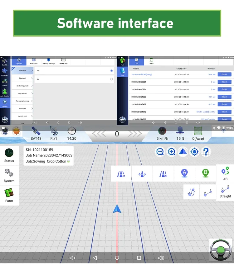 Система GPS JY100 для тракторов, сельскохозяйственная навигационная система, антенна GNSS
Система GPS JY100 для тракторов, сельскохозяйственная навигационная система, антенна GNSS