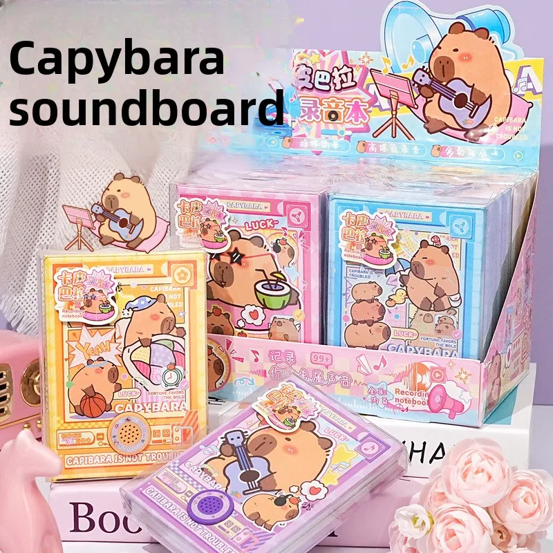 Capybara Recording Notebook Cartoon Cavy Theme Student Fun Play Journal Creative Mini Notepad Multi Function Toy for
Capybara Recording Notebook Cartoon Cavy Theme Student Fun Play Journal Creative Mini Notepad Multi Function Toy for