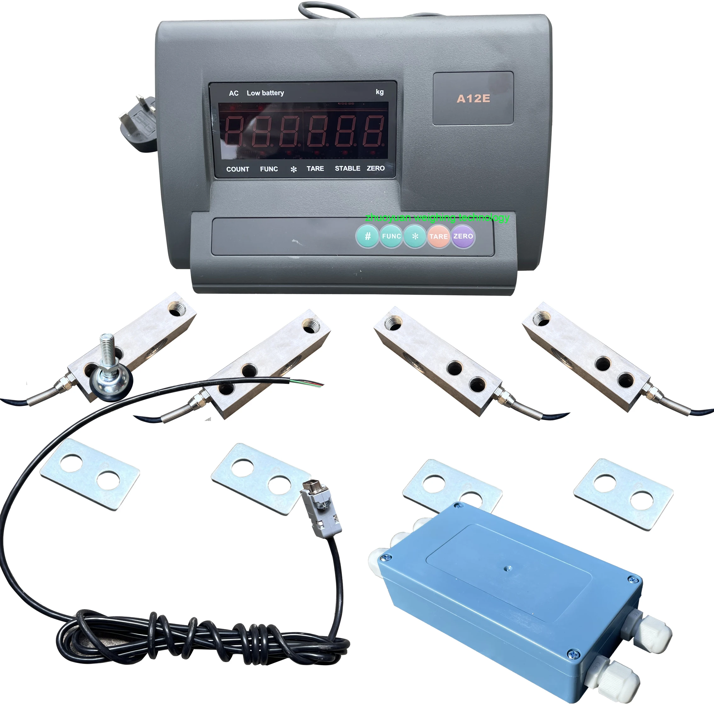 ZYZC 2t Floor Scale Load Cell Kit with 2t Zyzc Load Cell and A12E Indicator Senor Kit for Animal Scale
ZYZC 2t Floor Scale Load Cell Kit with 2t Zyzc Load Cell and A12E Indicator Senor Kit for Animal Scale