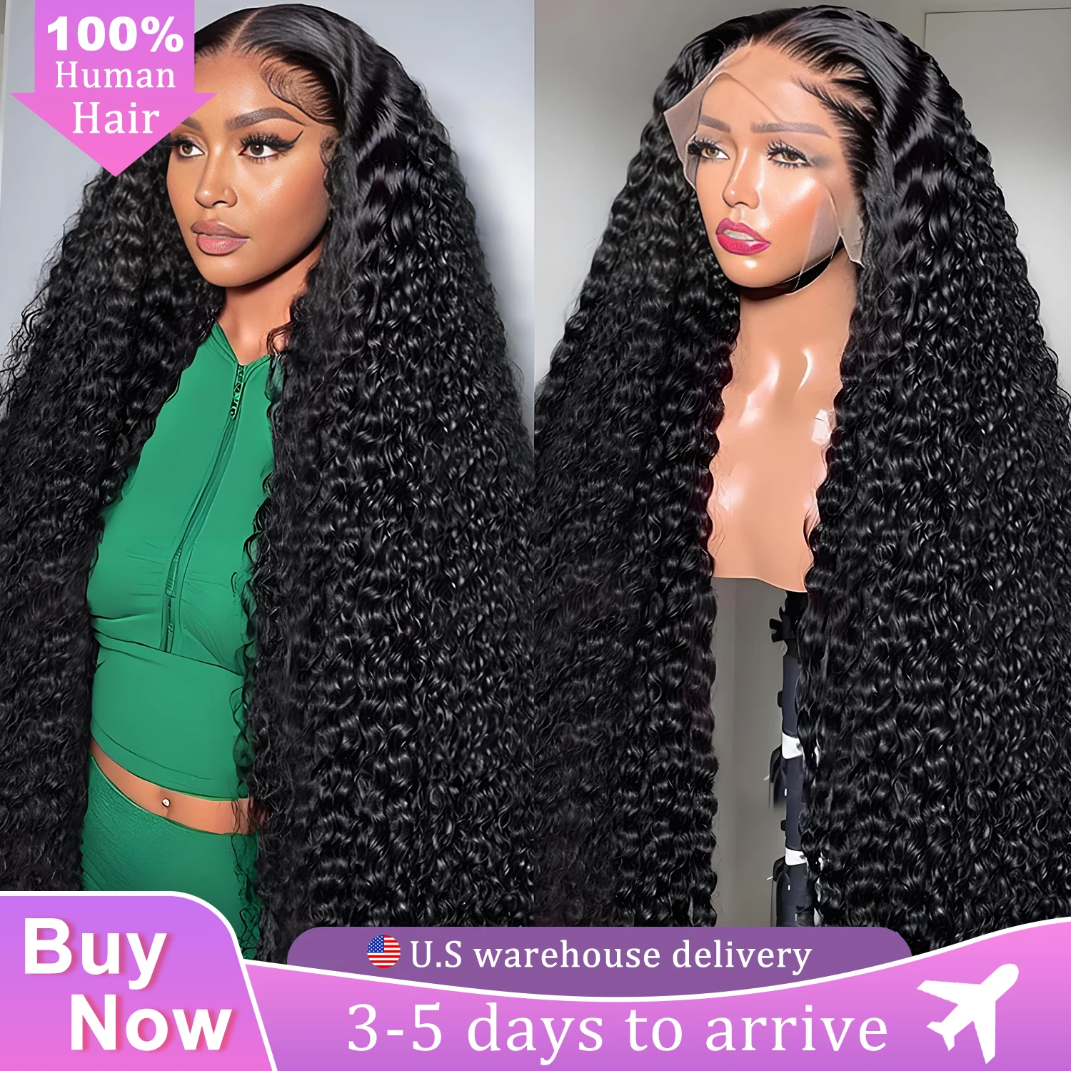 13x6 Deep Wave Lace Frontal Wigs 250 Density Pre Plucked Curly Human Hair Wigs For Black Women 40 Inch Water Wave Lace Front Wig
13x6 Deep Wave Lace Frontal Wigs 250 Density Pre Plucked Curly Human Hair Wigs For Black Women 40 Inch Water Wave Lace Front Wig