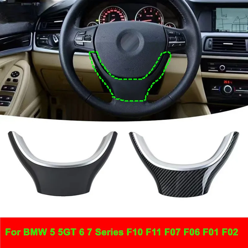 Chrome Car Interior Steering Wheel Frame Cover Trim Replacement For BMW 5 5GT 6 7 Series F10 F11 F07 F06 F12 F01 F02 2009-2016
Chrome Car Interior Steering Wheel Frame Cover Trim Replacement For BMW 5 5GT 6 7 Series F10 F11 F07 F06 F12 F01 F02 2009-2016