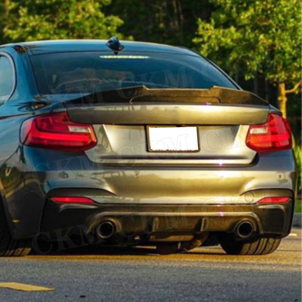 Carbon Fiber Boot Lid Duck Wings Rear Spoiler For BMW 2 Series F22 F87 M2 220i 228i M235i 2014-2019 FRP
Carbon Fiber Boot Lid Duck Wings Rear Spoiler For BMW 2 Series F22 F87 M2 220i 228i M235i 2014-2019 FRP