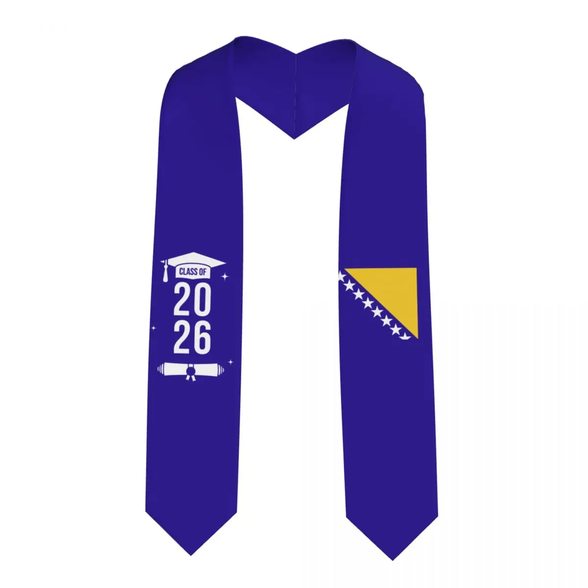 Class Of 2026 Bosnia And Herzegovina Flag Graduation Stole Sash Scarf For International Students Proud 183CM Long
Class Of 2026 Bosnia And Herzegovina Flag Graduation Stole Sash Scarf For International Students Proud 183CM Long