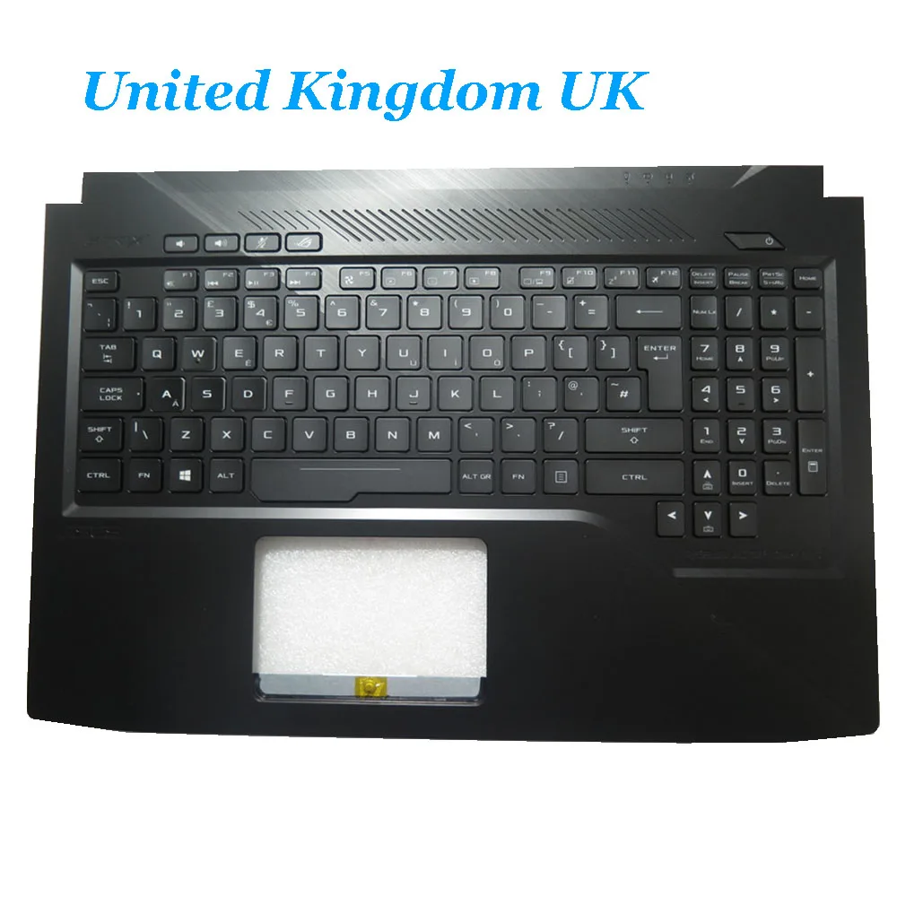 Франция FR \ Великобритания Ноутбук PalmRest и клавиатура для ASUS GL503VM GL503VM-1B Черный верхний корпус с черной подсветкой
Франция FR \ Великобритания Ноутбук PalmRest и клавиатура для ASUS GL503VM GL503VM-1B Черный верхний корпус с черной подсветкой