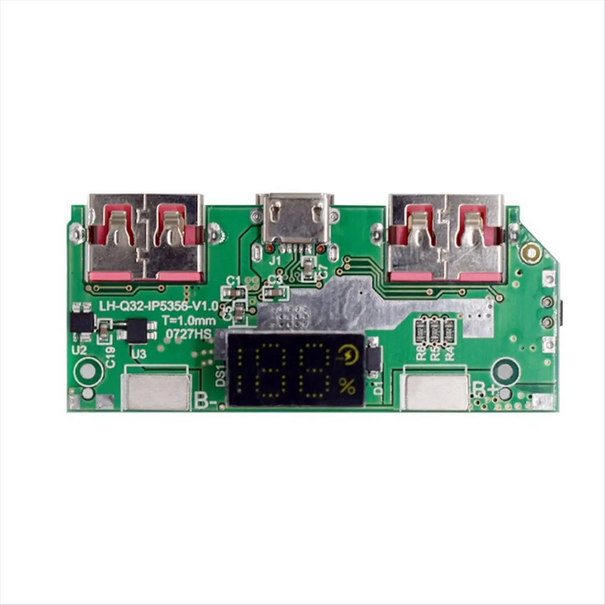 ~AT124 Arrival-5V 3A Lithium Battery Digital Display Fast Charging Module IP5356 TYPE-C Micro-USB QC3.0 2.0 PD3.0 PD2.0/AFC/FCP
~AT124 Arrival-5V 3A Lithium Battery Digital Display Fast Charging Module IP5356 TYPE-C Micro-USB QC3.0 2.0 PD3.0 PD2.0/AFC/FCP