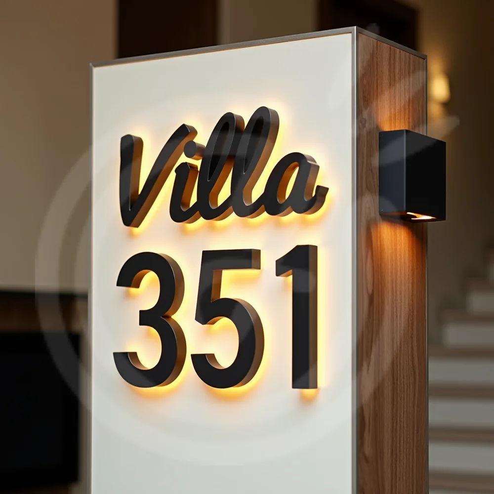 Custom Gold 3D Outdoor Letters Illuminated Metal Backlit Sign LED Lighted Company Business Signage for Indoor Outdoor Use
Custom Gold 3D Outdoor Letters Illuminated Metal Backlit Sign LED Lighted Company Business Signage for Indoor Outdoor Use