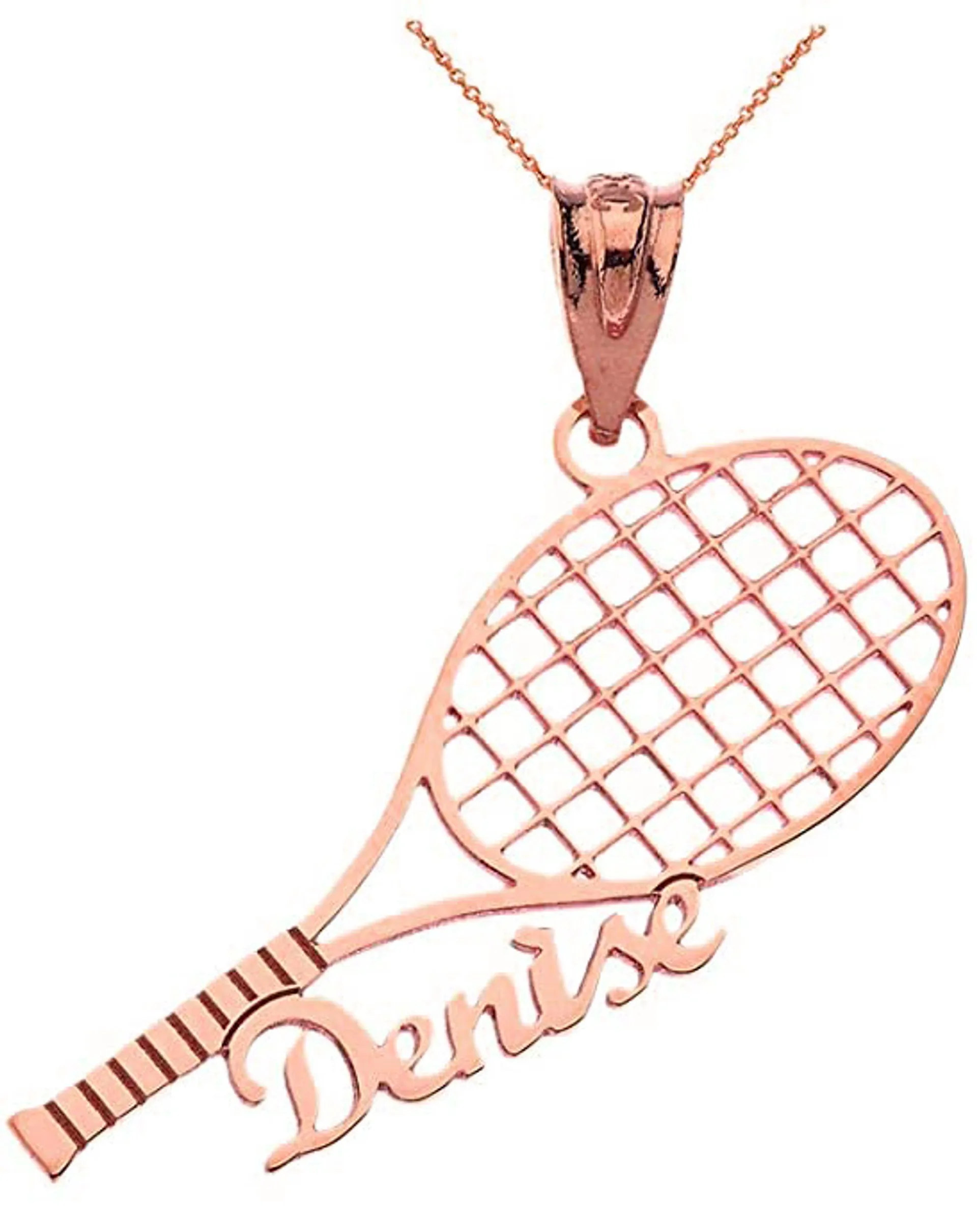 Custom Tennis Racket Name Necklace Personalized Gold Plated Pendant with Engraved Name Unique Sports Jewelry Gift for Tennis
Custom Tennis Racket Name Necklace Personalized Gold Plated Pendant with Engraved Name Unique Sports Jewelry Gift for Tennis