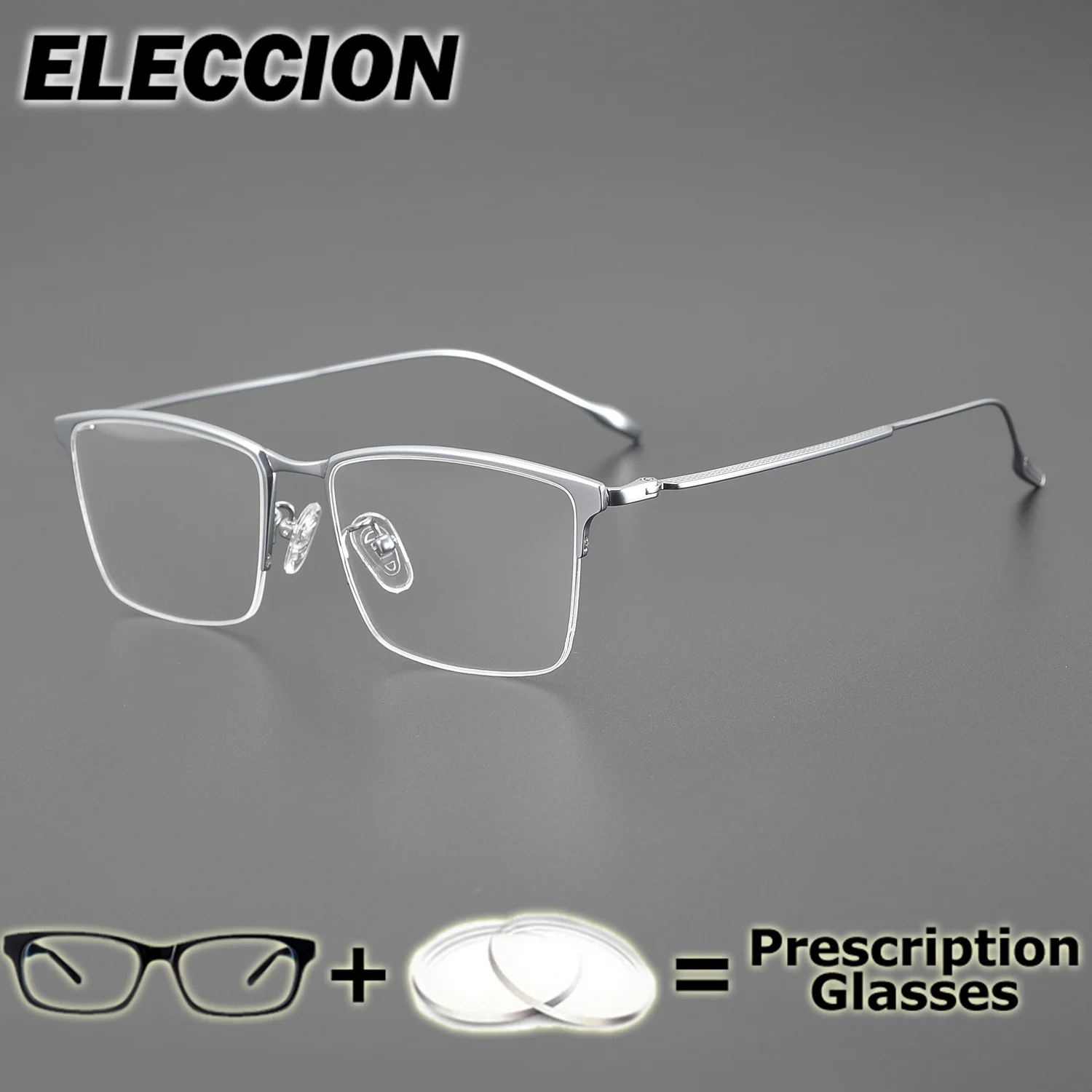 ELLCCION Prescription Glasses Pure Titanium Super Quality Optical Eyewear Men Women Round Glasses Myopia Minus Lens Photochromic
ELLCCION Prescription Glasses Pure Titanium Super Quality Optical Eyewear Men Women Round Glasses Myopia Minus Lens Photochromic