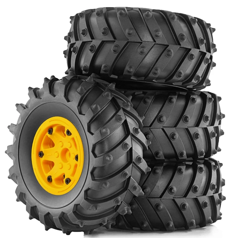 ABHU 4Pcs 128Mm 1/10-Monster Beadlock Wheel Rim Rubber Tire Set For 1/10 RC Crawler Car TRX4 D90 D110 Axial SCX10
ABHU 4Pcs 128Mm 1/10-Monster Beadlock Wheel Rim Rubber Tire Set For 1/10 RC Crawler Car TRX4 D90 D110 Axial SCX10