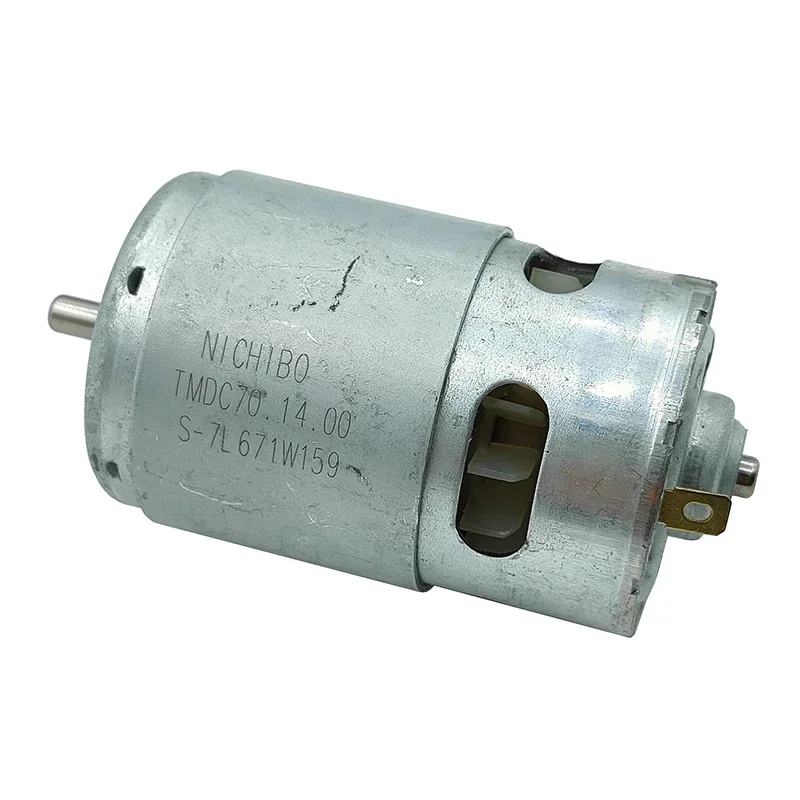 NICHIBO 775 Motor DC 14V 18V 24V 12700RPM High Speed Power Large Torque Electric Drill Garden Tools Screwdriver Engine
NICHIBO 775 Motor DC 14V 18V 24V 12700RPM High Speed Power Large Torque Electric Drill Garden Tools Screwdriver Engine