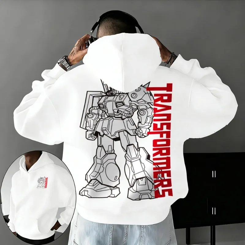 2025-26 Autumn/winter Transformers Graphic 100% Cotton Printed Hoodie for Men Hasbro Brand Children and Unisex Warm Loose Casual
2025-26 Autumn/winter Transformers Graphic 100% Cotton Printed Hoodie for Men Hasbro Brand Children and Unisex Warm Loose Casual