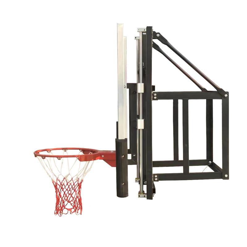 High Quality Wall Mounted Toughened Backboard with Rim Hoop Indoor Outdoor Basketball Court Equipment Direct From Factorypromote
High Quality Wall Mounted Toughened Backboard with Rim Hoop Indoor Outdoor Basketball Court Equipment Direct From Factorypromote