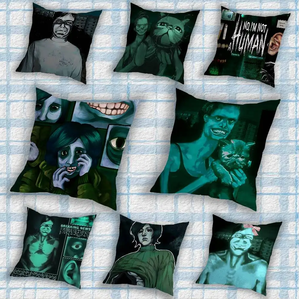 Game No Im Not a Humans-es pillow cover living room sofa cushion cover bedroom room bed pillow cover home decoration
Game No Im Not a Humans-es pillow cover living room sofa cushion cover bedroom room bed pillow cover home decoration